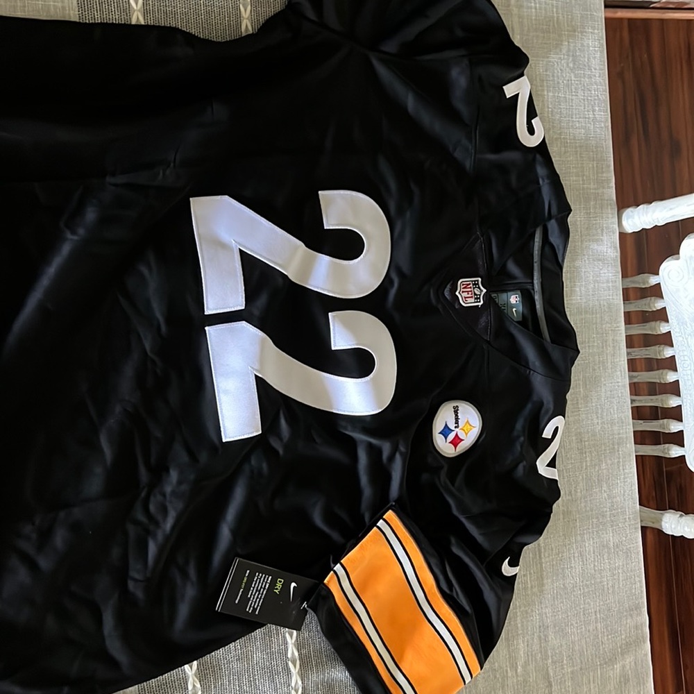 XL Steelers #22 Harris jersey